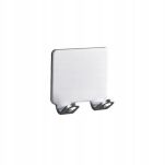 CHROM UCHWYT WIESZAK ŁAZIENKOWY NA MASZYNKĘ DO GOLENIA GOLARKĘ AKCESORIA SAMOPRZYLEPNY BEZINWAZYJNY - 2