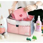 RÓŻOWA MINI MAŁA APTECZKA TURYSTYCZNA SASZETKA NA LEKI OPATRUNKI DOMOWA PODRĘCZNA DO TOREBKI PLECAKA - 5