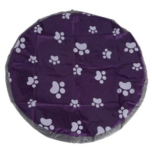 WOREK KOSZ ORGANIZER MATA WIĄZANA DO ZABAWY POJEMNIK NA ZABAWKI KLOCKI FIOL