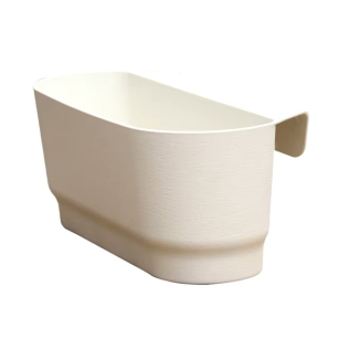 DONICZKA DONICA SKRZYNKA BALKONOWA ZAWIESZANA NA BALUSTRADĘ BARIERKĘ BALKON TARAS Z UCHWYTAMI SIMPLO