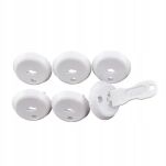 BLOKADY ZAŚLEPKI ZATYCZKI DO GNIAZDEK ZABEZPIECZENIE KONTAKTÓW PRZED DZIEĆMI ZAŚLEPKA Z BOLCEM 6 SZT - 10