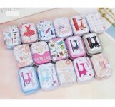 PUDEŁKO NA BIŻUTERIĘ DROBIAZGI AKCESORIA METALOWE - 2