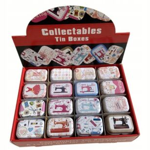 PUDEŁKO NA BIŻUTERIĘ DROBIAZGI AKCESORIA METALOWE