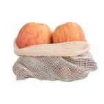 WORECZEK WOREK WIELORAZOWY EKOLOGICZNY WIĄZANY EKO SIATKA NA WARZYWA OWOCE ZAKUPY  25CM X 17CM - 2