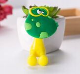 ŻABKA WIESZAK UCHWYT HACZYK NA SZCZOTECZKĘ SZCZOTKĘ DO ZĘBÓW DLA DZIECKA NA PRZYSSAWKĘ - 2