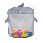 SZARY POJEMNIK ORGANIZER NA ZABAWKI KĄPIELOWE DO KĄPIELI WODY ŁAZIENKI SIATKA DO WANNY POD PRYSZNIC - 3