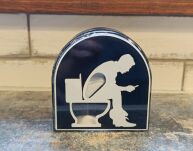 MĘŻCZYZNA KLEPSYDRA TOALETOWA CZASOMIERZ TIMER MINUTNIK DO TOALETY ŁAZIENKI ŚMIESZNY GADŻET PREZENT - 5