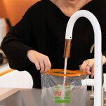 PACLAN UNIWERSALNE WORECZKI WORKI STRUNOWE Z SUWAKIEM ZIP ZAMYKANE DO PRZECHOWYWANIA MROŻENIA ZAMRAŻANIA NA MROŻONKI 3L - 4