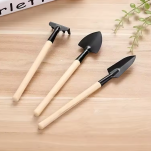 MINI NARZĘDZIA DO OGRODU PRZESADZANIA ROŚLIN ZESTAW 3 SZTUK GRABKI ŁOPATKI - 3