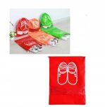 MAŁY S WOREK POKROWIEC OCHRONNY NA BUTY OBUWIE ZMIENNE KAPCIE DO PRZECHOWYWANIA NA PODRÓŻ DO WALIZKI - 2