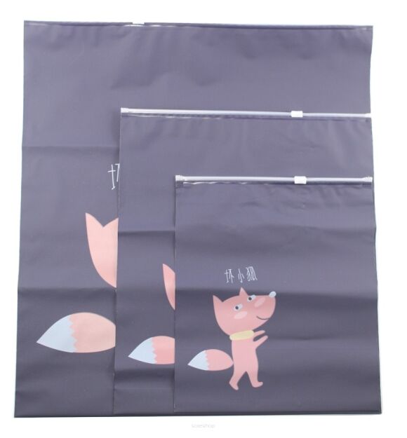 WODOODPORNE SZCZELNE WOREK NA BASEN PIELUCHY BRUDNE MOKRE UBRANIA BUTY ORGANIZERY DO WALIZKI ZESTAW 3 ROZMIARY 3SZT