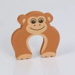 MAŁPKA STOPER BLOKADA DRZWIOWA ZABEZPIECZENIE DO DRZWI KLIN ODBOJNIK OCHRONA PALCÓW DZIECI - 4