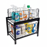 ORGANIZER - KOSZ XL WYSUWANY KOSZ DO SZAFKI KUCHENNEJ ŁAZIENKOWEJ SZAFY GARDEROBY CARGO - 3