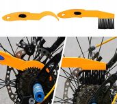 ZESTAW SZCZOTKI MYJKI DO CZYSZCZENIA MYCIA KÓŁ OPON WÓZKA ROWERU NAPĘDU ŁAŃCUCHA ROWEROWEGO RAMY - 10