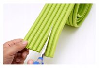 ŻÓŁTA TAŚMA PIANKOWA DO MEBLI PIANKA TAŚMA OCHRONNA OCHRANIACZ ZABEZPIECZENIE NA KANTY NAROŻNIKI STOŁU - 4