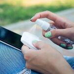 BUTELKA Z ATOMIZEREM ROZPYLACZEM PODRÓŻNA ATOMIZER DOZOWNIK FLAKON DO SAMOLOTU ZESTAW 2SZT 100ML I 30ML - 3