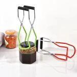 CZERWONY CHWYTAK DO WYJMOWANIA GORĄCYCH SŁOIKÓW PRZETWORÓW UCHWYT SZCZYPCE STALOWE KLESZCZE ŁAPKI - 4