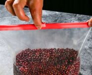 PACLAN WORECZKI TOREBKI STRUNOWE Z SUWAKIEM ZAMYKANE DO PRZECHOWYWANIA ŻYWNOŚCI MROŻENIA 3L 15 SZT - 8