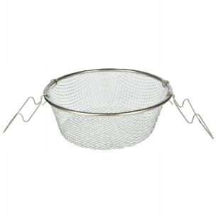 KOSZYK DO SMAŻENIA FRYTEK SITKO WKŁAD DO GARNKA ZE STALI 22cm