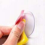 ŚWINKA WIESZAK UCHWYT BEZINWAZYJNY NA SZCZOTECZKĘ SZCZOTKĘ DO MYCIA ZĘBÓW DLA DZIECKA NA PRZYSSAWKĘ BEZ WIERCENIA - 11