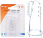 SZCZOTECZKA SILIKONOWA NA PALEC DO MYCIA DZIĄSEŁ ZĄBKÓW NIEMOWLĄT - 3