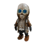 SZKIELET KOŚCIOTRUP SZKIELETOR CZASZKA CZACHA OZDOBA DEKORACJA HALLOWEEN DZIEŃ CHŁOPAKA 18-TKA WZ. D - 3