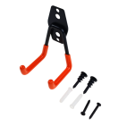 UCHWYT WIESZAK NA ŚCIANĘ HAK MONTAŻOWY DO GARAŻU MIESZKANIA NA NARZĘDZIA OGRODNICZE GRABIE ŁOPATĘ SZPADEL ROWER HULAJNOGĘ TYP 5 - 2