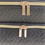 KUFEREK KOSMETYCZKA DAMSKA ORGANIZER NA SUSZARKĘ PROSTOWNICĘ AKCESORIA DO WŁOSÓW - 4