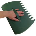 GRABIE ŁAPY UCHWYTY DO ZBIERANIA LIŚCI TRAWY PLASTIKOWE ZBIERAKI OGRODOWE 2SZT - 4