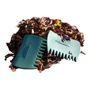 GRABIE ŁAPY UCHWYTY DO ZBIERANIA LIŚCI TRAWY PLASTIKOWE ZBIERAKI OGRODOWE 2SZT