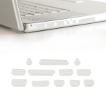 CZERWONE ZAŚLEPKI ZATYCZKI OCHRONNE ZAŚLEPKA GNIAZD GNIAZDEK PORTÓW USB HDMI AUDIO LAPTOPA NOTEBOOK - 4