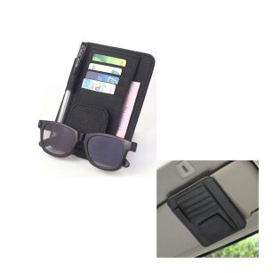 ORGANIZER ETUI DO SAMOCHODU DO AUTA DLA KIEROWCY NA OKULARY DOKUMENTY NA OSŁONĘ BLENDĘ PRZECIWSŁONECZNĄ