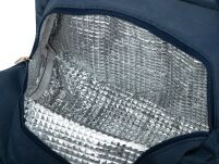 TORBA TERMICZNA IZOTERMICZNA NA POSIŁKI SZARY LISEK –  LUNCHBOX DO SZKOŁY BIURA I PODRÓŻY - 3