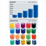 BANDAŻ OPATRUNEK ELASTYCZNY SAMOPRZYLEPNY KOHEZYJNY MIX 7 - 8