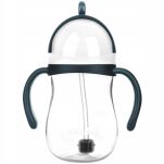 AKUKU BIDON ZE SŁOMKĄ Z ODWAŻNIKIEM 280ML Z RĄCZKAMI - 3