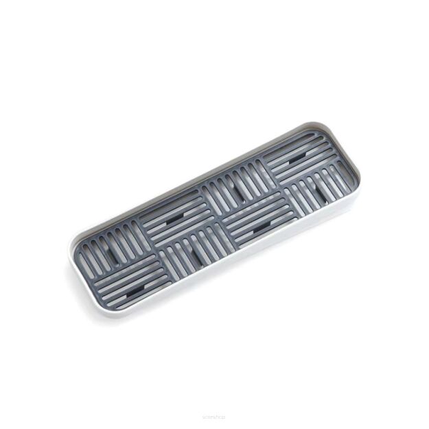 MAŁY ORGANIZER NA ZLEW PODSTAWKA PODKŁADKA POD MYDŁO MATA OCIEKACZ SUSZARKA DO NACZYŃ NA GĄBKI ZMYWAKI