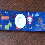 ZOO ZAWIESZKA TASIEMKA DO SMOCZKA UNIWERSALNA PRZYPINKA NA SMOCZEK KLIPS DLA CHŁOPCA DZIEWCZYNKI - 4