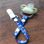 ZOO ZAWIESZKA TASIEMKA DO SMOCZKA UNIWERSALNA PRZYPINKA NA SMOCZEK KLIPS DLA CHŁOPCA DZIEWCZYNKI - 3