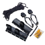 WIESZAK UCHWYT NA ROWER DO SUFITU ROWEROWY WINDA DO ROWERU GARAŻOWY MOCNY 20KG - 2