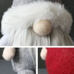 SKRZAT ŚWIĄTECZNY KRASNAL OZDOBA ŚWIĄTECZNA BOŻONARODZENIOWA DEKORACJA BOŻE NARODZENIE 28CM - 3