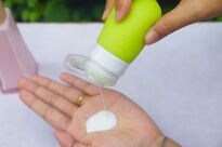 BUTELKI PODRÓŻNE POJEMNIKI NA KOSMETYKI MIĘKKIE TUBKI TURYSTYCZNE SILIKONOWE - 3