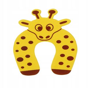 ŻYRAFA STOPER BLOKADA DRZWIOWA ZABEZPIECZENIE DO DRZWI KLIN ODBOJNIK OCHRONA PALCÓW DZIECI