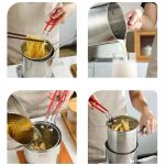 FRYTKOWNICA GARNEK Z KOSZEM SITKIEM DO GŁĘBOKIEGO SMAŻENIA FRYTEK 1200ML - 5