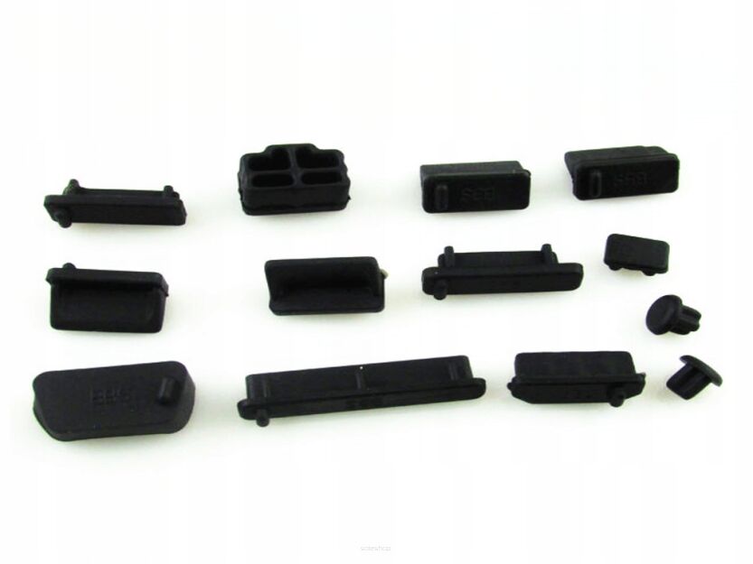 ZAŚLEPKI ZAŚLEPKA ZATYCZKA BLOKADA GNIAZD ZŁĄCZ PORTÓW USB LAPTOPA NOTEBOOK