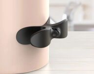 SZARY ORGANIZER NA KABLE I PRZEWODY SILIKONOWY KUCHNIA BIURO ŁAZIENKA PRAKTYCZNY UCHWYT NA KABEL - 4