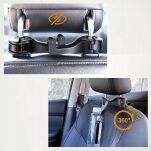 UCHWYT NA TELEFON SMARTFON DO SAMOCHODU WIESZAK DO AUTA NA ZAGŁÓWEK FOTEL - 8