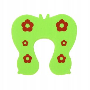 MOTYL STOPER BLOKADA DRZWIOWA ZABEZPIECZENIE DO DRZWI KLIN ODBOJNIK OCHRONA PALCÓW DZIECI