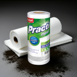 ŚCIERKI ŚCIERECZKI RĘCZNIKI KUCHENNE NA ROLCE PACLAN PRACTI UNIWERSALNE MAXI ROLKA 50 SZTUK LISTKÓW - 4