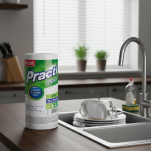 ŚCIERKI ŚCIERECZKI RĘCZNIKI KUCHENNE NA ROLCE PACLAN PRACTI UNIWERSALNE MAXI ROLKA 50 SZTUK LISTKÓW - 2