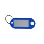 BRELOK BRELOCZEK ZAWIESZKA DO KLUCZY KLUCZYKÓW NA KLUCZYKI IDENTYFIKATOR PLASTIKOWY MIX KOLORÓW 5SZT - 4